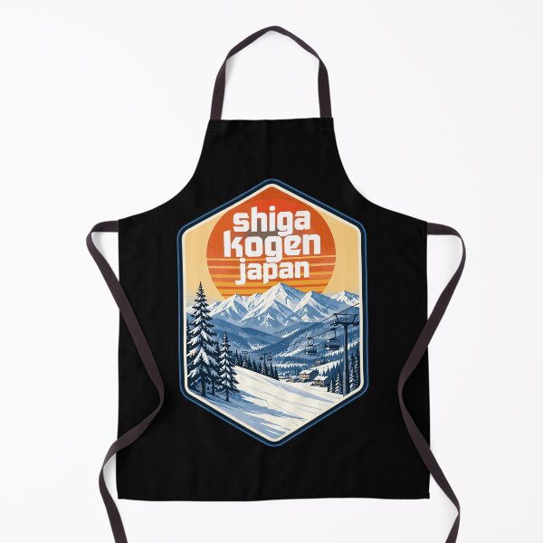 Item preview, Shiga Kogen Japan Retro Vintage Travel designed and sold by TomFrontierArt.