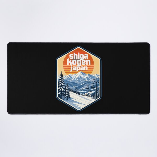 Item preview, Shiga Kogen Japan Retro Vintage Travel designed and sold by TomFrontierArt.