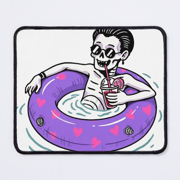 Item preview, Vampire Chilling Pool Float Drink Art designed and sold by The Mellonaire.