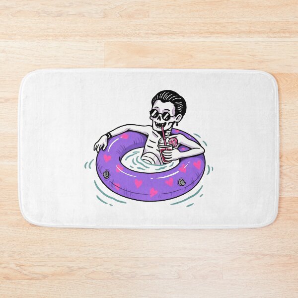 Item preview, Vampire Chilling Pool Float Drink Art designed and sold by The Mellonaire.