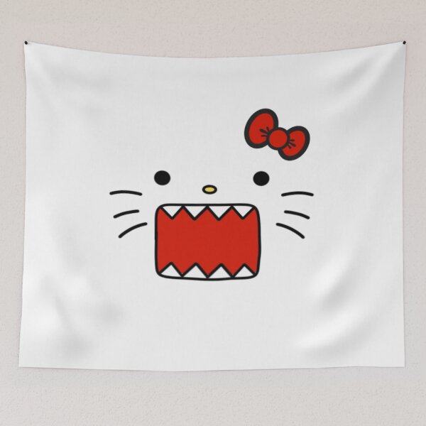 Item preview, Domo Kun x Kitty (White) designed and sold by Ash-Doll.