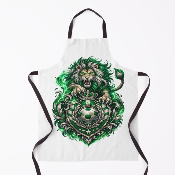 Item preview, Emerald Lion Football Emblem – Royal Fantasy Soccer designed and sold by TroviTutto.