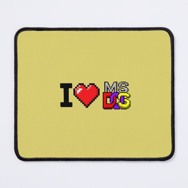 Item preview, I love MS-DOS designed and sold by Ctrl+Alt+Store.