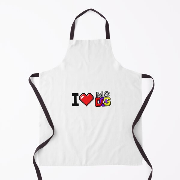 Item preview, I love MS-DOS designed and sold by Ctrl+Alt+Store.