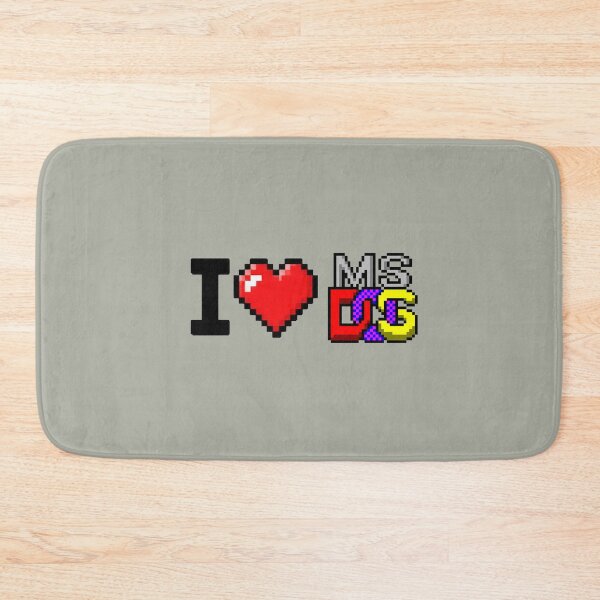 Item preview, I love MS-DOS designed and sold by Ctrl+Alt+Store.