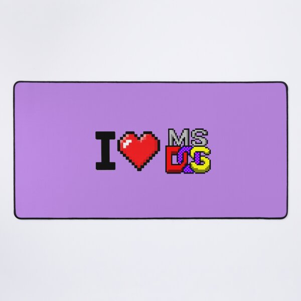 Item preview, I love MS-DOS designed and sold by Ctrl+Alt+Store.