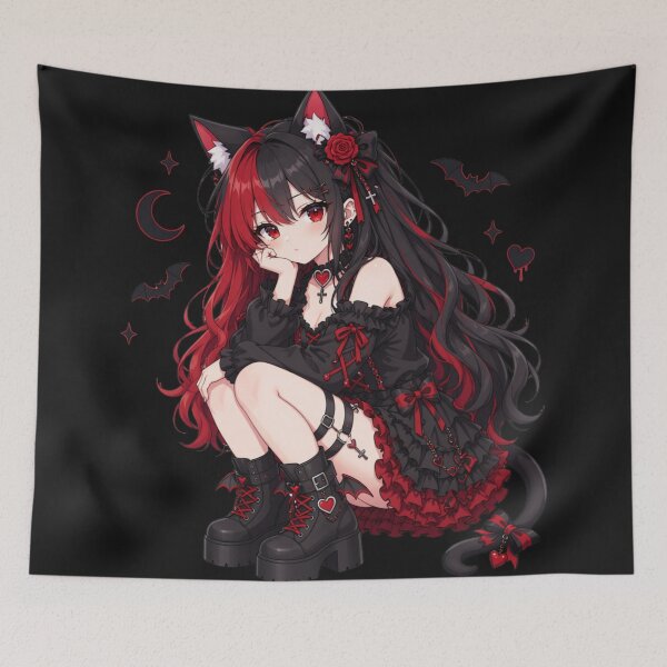 Item preview, Revyra – Gothic Neko Girl designed and sold by Revyra Design .