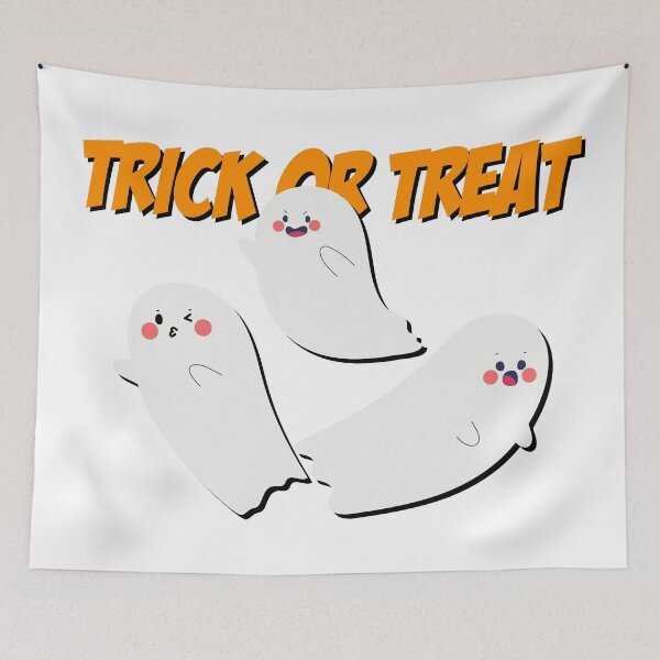 Item preview, Trick Or Treat Ghost Fun At Halloween Nigh designed and sold by Henrylizarraga.