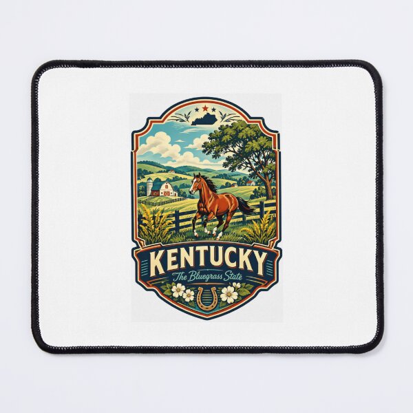 Item preview, Kentucky The Bluegrass State Horse Country State Pride designed and sold by Star3NowForMe.