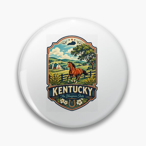 Item preview, Kentucky The Bluegrass State Horse Country State Pride designed and sold by Star3NowForMe.