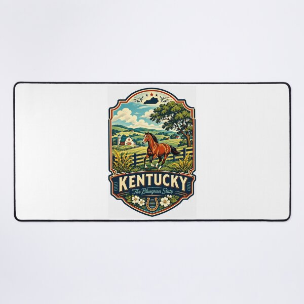 Item preview, Kentucky The Bluegrass State Horse Country State Pride designed and sold by Star3NowForMe.