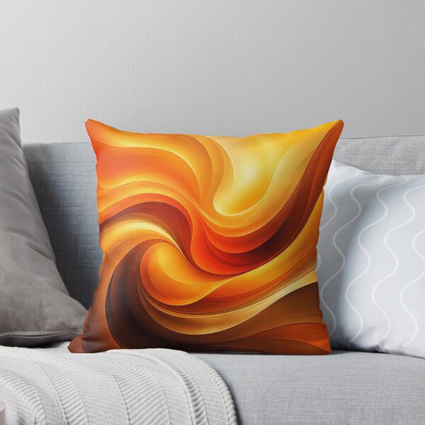Item preview, Glowing Liquid Golden Amber Flame Swirl designed and sold by Harmonic_Layers.