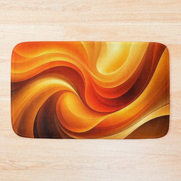 Item preview, Glowing Liquid Golden Amber Flame Swirl designed and sold by Harmonic_Layers.