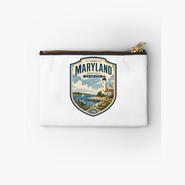 Item preview, Explore Maryland United States Old Line State Est. 1788 Lighthouse Crab Travel Souvenir State Pride designed and sold by Star3NowForMe.