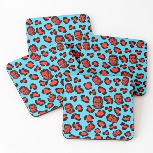 Item preview, Cheetah Print of Count Dracula on Blue designed and sold by calypso-designs.