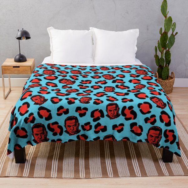 Item preview, Cheetah Print of Count Dracula on Blue designed and sold by calypso-designs.