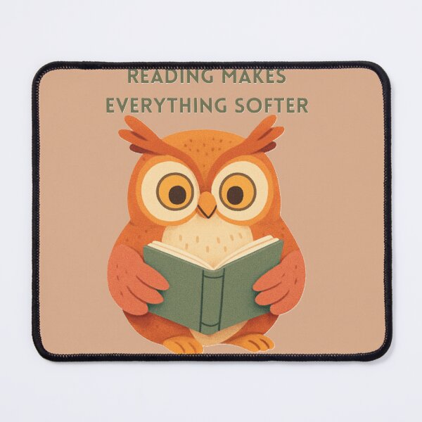 Item preview, Reading makes everything softer designed and sold by creativityisfun.