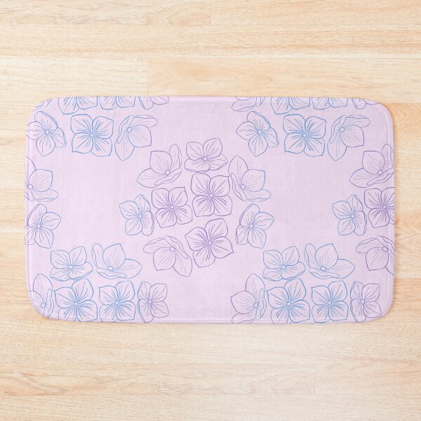 Item preview, Essence of hydrangea on pink designed and sold by OhNoNotAgain42.