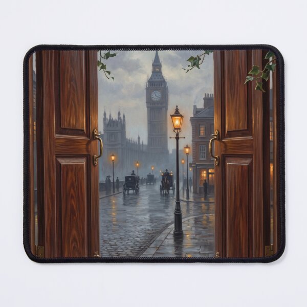 Item preview, Victorian London Gaslight Window View designed and sold by Ada’s Mystic Atelier .