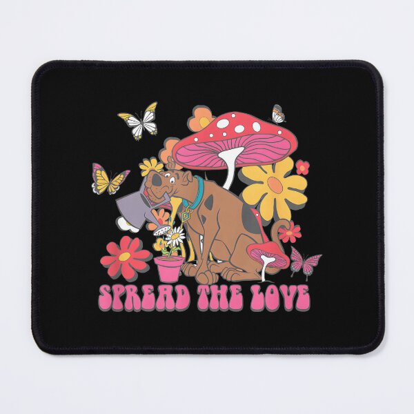 Item preview, Mystery Dog Groovy Spread The Love Floral Butterflies designed and sold by DaiTa250.