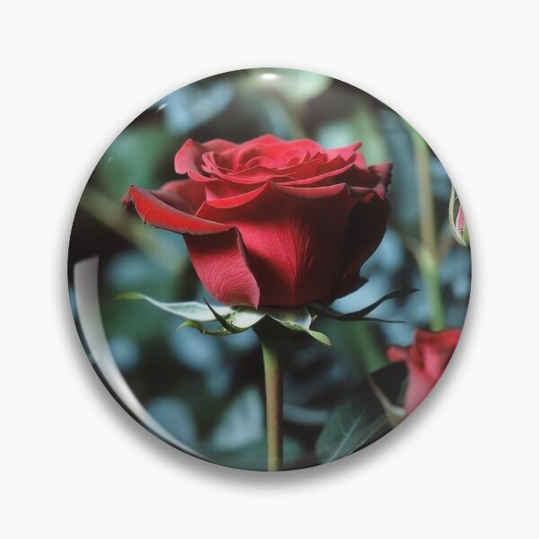 Item preview, Romantic Crimson Red Roses Bouquet with Silver Dollar Eucalyptus Foliage Moody Fine Art Floral Photography Print designed and sold by SurfaceCraft Studio.
