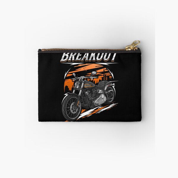 Item preview, Motorcycle Breakout 2023-2024 Vivid Black for Motorcycle Riders designed and sold by MotoApparelHub.