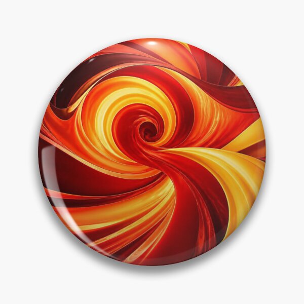 Item preview, 3D Fiery Crimson and Gold Ribbon Vortex designed and sold by Harmonic_Layers.
