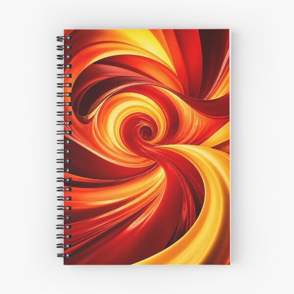 Item preview, 3D Fiery Crimson and Gold Ribbon Vortex designed and sold by Harmonic_Layers.