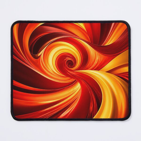Item preview, 3D Fiery Crimson and Gold Ribbon Vortex designed and sold by Harmonic_Layers.