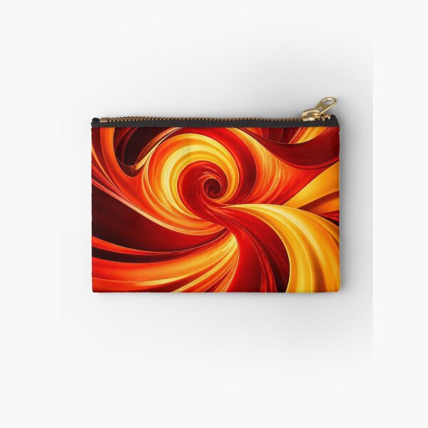Item preview, 3D Fiery Crimson and Gold Ribbon Vortex designed and sold by Harmonic_Layers.