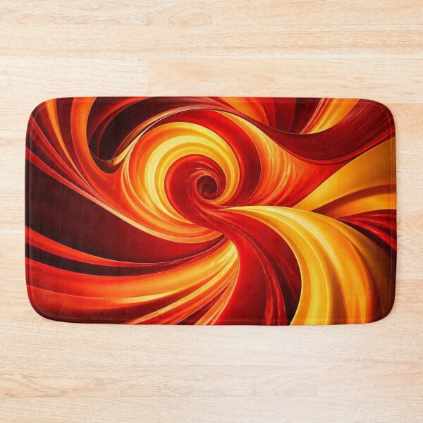 Item preview, 3D Fiery Crimson and Gold Ribbon Vortex designed and sold by Harmonic_Layers.