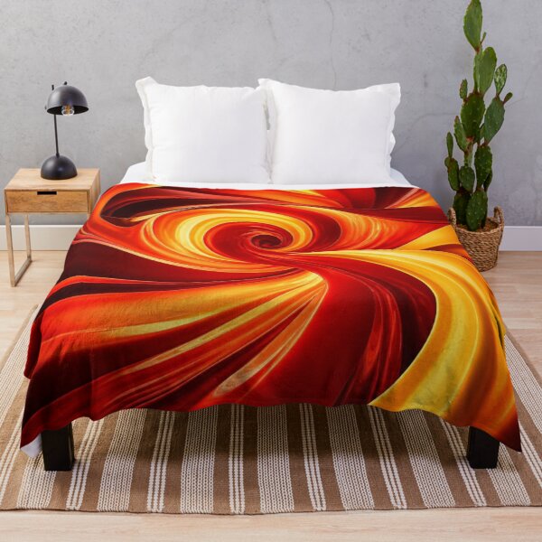 Item preview, 3D Fiery Crimson and Gold Ribbon Vortex designed and sold by Harmonic_Layers.