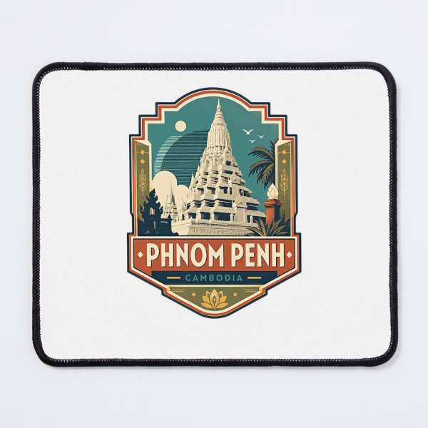 Item preview, Phnom Penh Cambodia Travel Destination Tourist Souvenir designed and sold by Star3NowForMe.