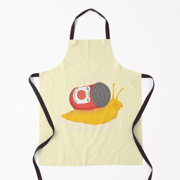 Item preview, Orange Snail Carrying Tomato Soup Can — Whimsical Food Art Print designed and sold by potterspatch.
