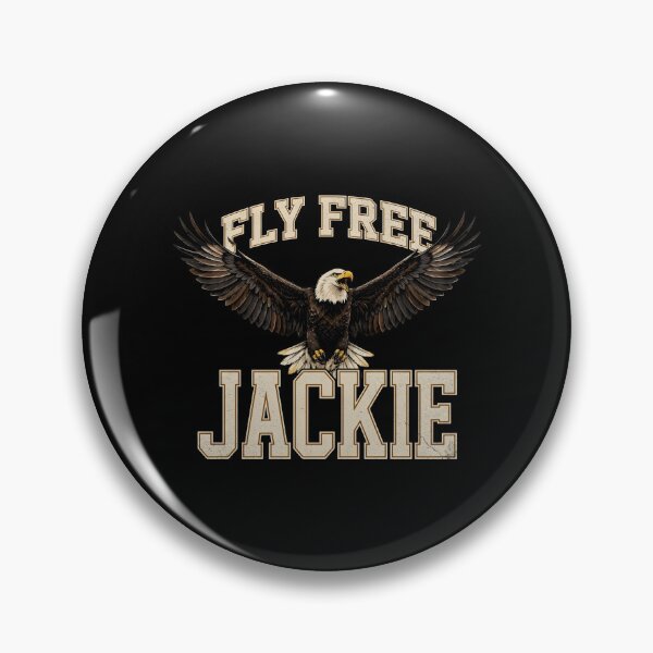 Item preview, Fly Free Jackie Big Bear Eagle Tribute Bald Eagle Memorial designed and sold by Redgiant87x.