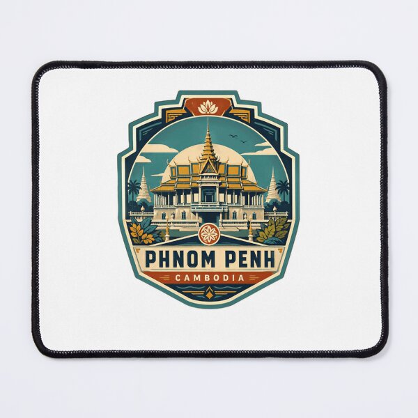 Item preview, Phnom Penh Cambodia Travel Souvenir Tourist Destination designed and sold by Star3NowForMe.