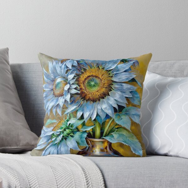 Item preview, Sunflower Blues… designed and sold by ©Janis Zroback.