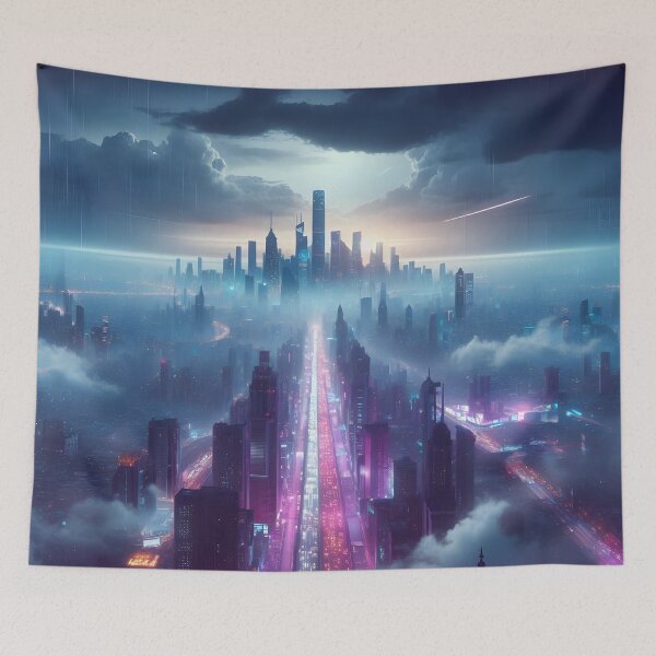 Item preview, Night Cityscape designed and sold by MixtaGraphics.