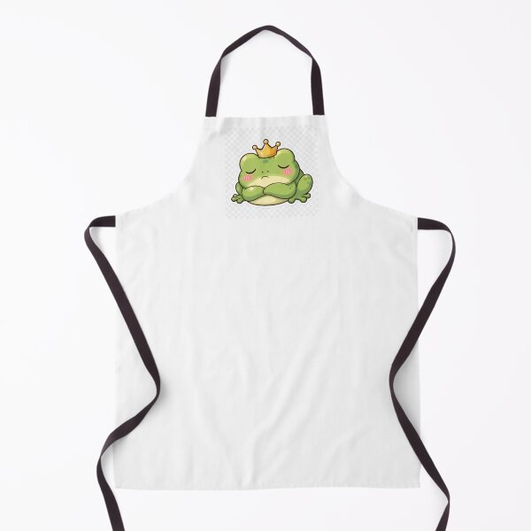 Item preview, Sleepy Frog with Tiny Crown – Cute Kawaii Frog Sticker designed and sold by SakuraHQ.