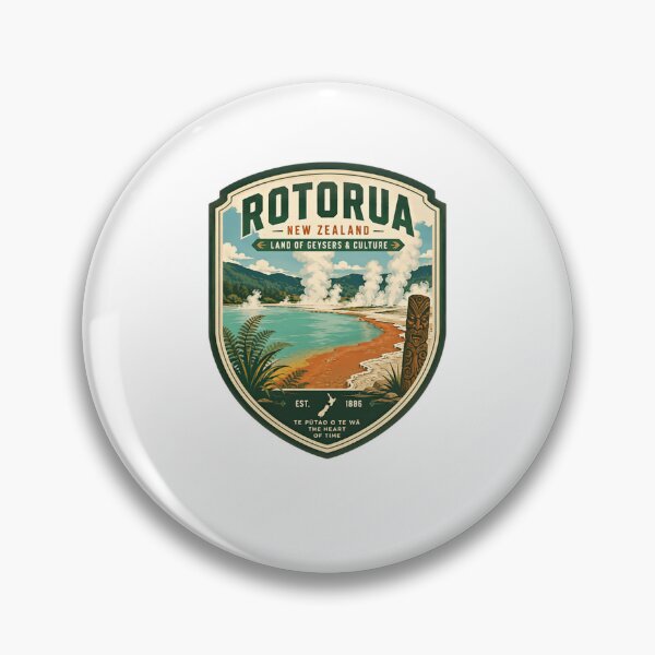 Item preview, Rotorua New Zealand Land Of Geysers & Culture Est. 1886 Ye Pūtao O Te Wā The Heart Of Time Visitor Souvenir Travel Destination designed and sold by Star3NowForMe.