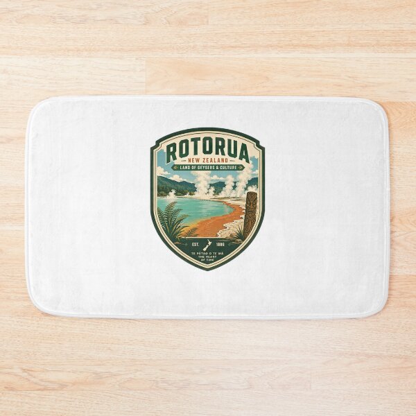 Item preview, Rotorua New Zealand Land Of Geysers & Culture Est. 1886 Ye Pūtao O Te Wā The Heart Of Time Visitor Souvenir Travel Destination designed and sold by Star3NowForMe.