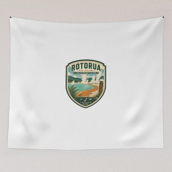 Item preview, Rotorua New Zealand Land Of Geysers & Culture Est. 1886 Ye Pūtao O Te Wā The Heart Of Time Visitor Souvenir Travel Destination designed and sold by Star3NowForMe.
