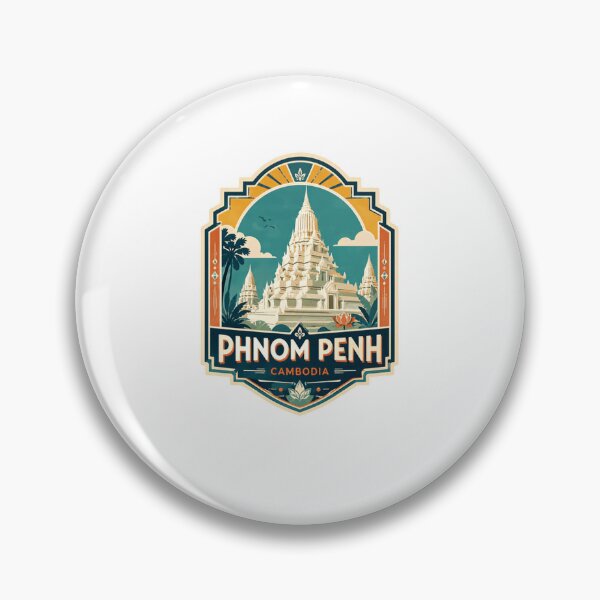Item preview, Phnom Penh Cambodia Travel Souvenir Vacation Destination designed and sold by Star3NowForMe.