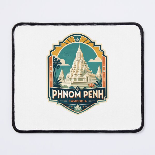 Item preview, Phnom Penh Cambodia Travel Souvenir Vacation Destination designed and sold by Star3NowForMe.