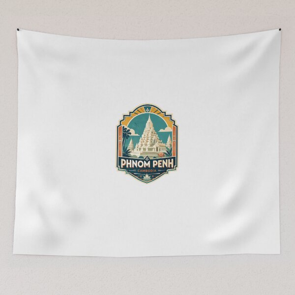 Item preview, Phnom Penh Cambodia Travel Souvenir Vacation Destination designed and sold by Star3NowForMe.