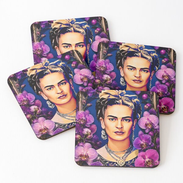 Item preview, Frida Framed in Orchids designed and sold by reggiemercedes.