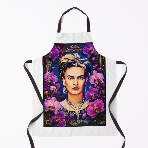 Item preview, Frida Framed in Orchids designed and sold by reggiemercedes.