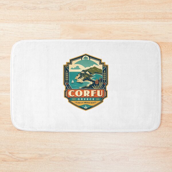 Item preview, Corfu Greece Island Of Emerald Beauty Travel Vacation Souvenir designed and sold by Star3NowForMe.