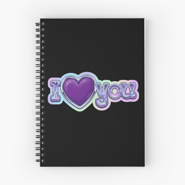 Item preview, I Purple Heart You Cute Kpop Aesthetic Minimalist Design / Y2k / Kpop Fan Stan Tshirts, stickers, mugs, pins, phone cases etc.  designed and sold by TeenLake.