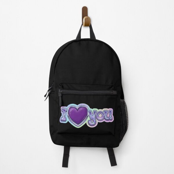 Item preview, I Purple Heart You Cute Kpop Aesthetic Minimalist Design / Y2k / Kpop Fan Stan Tshirts, stickers, mugs, pins, phone cases etc. designed and sold by TeenLake.